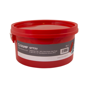 Trade Tub Red Plugs & Screws